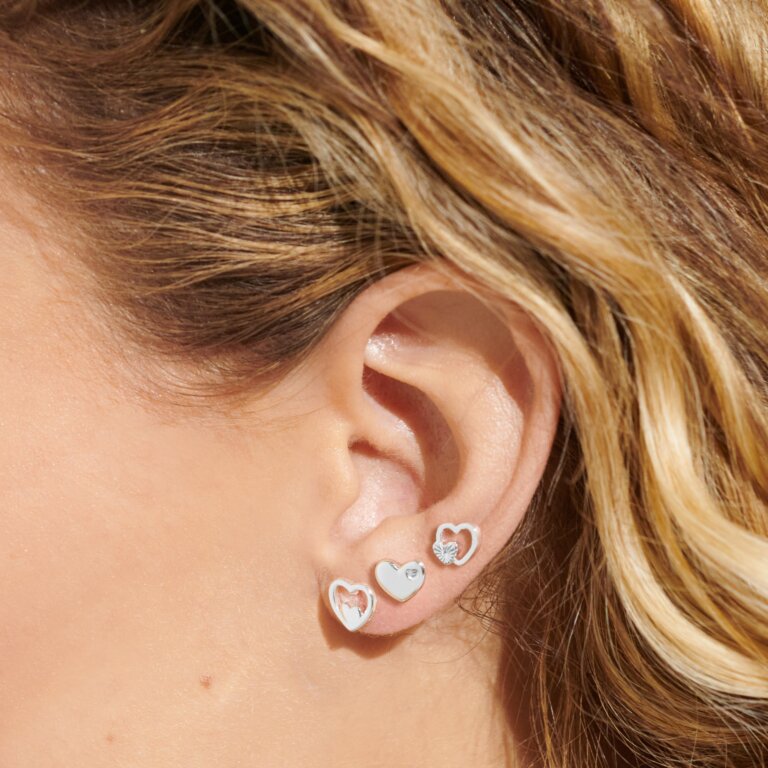 Joma Jewellery Life's A Charm silver plated "Daughter" Earrings