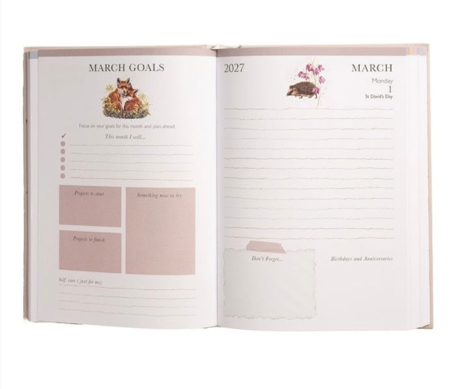 Wrendale Desk Diary 2027