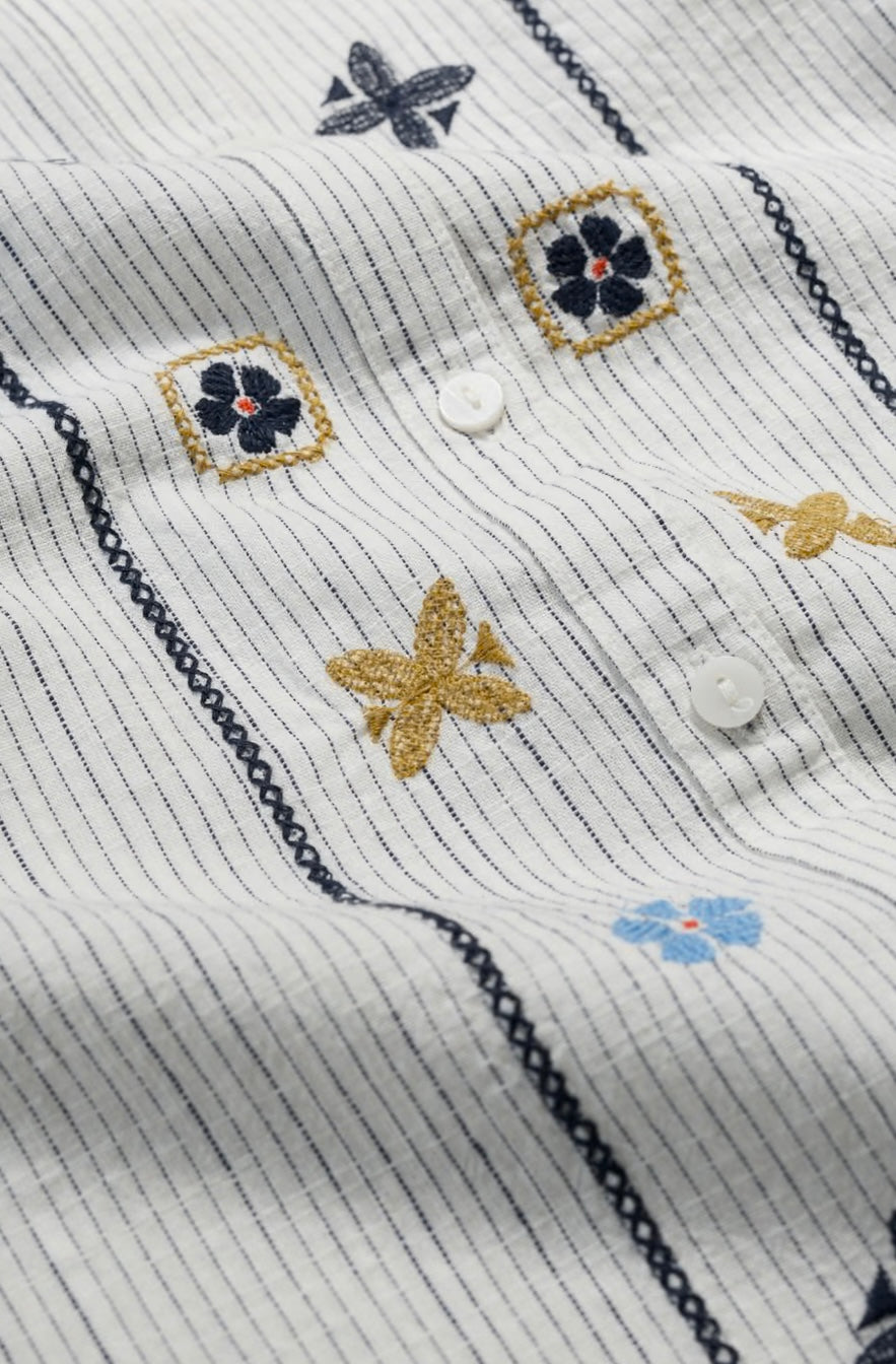 Seasalt Hope Cottage Embroidered Blouse