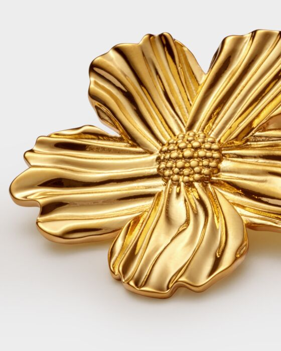 Katie Loxton Floramour Waterproof Gold Oversized Earrings