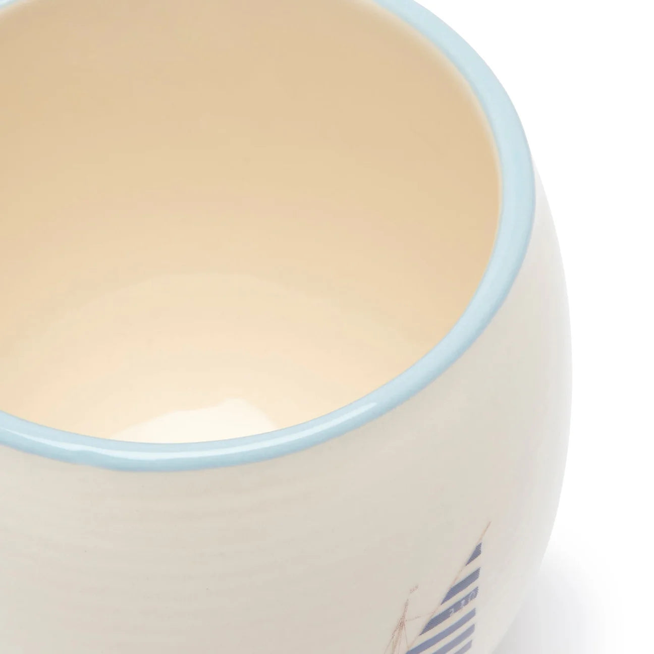 Sophie Allport Coastal Boats Stoneware Mug