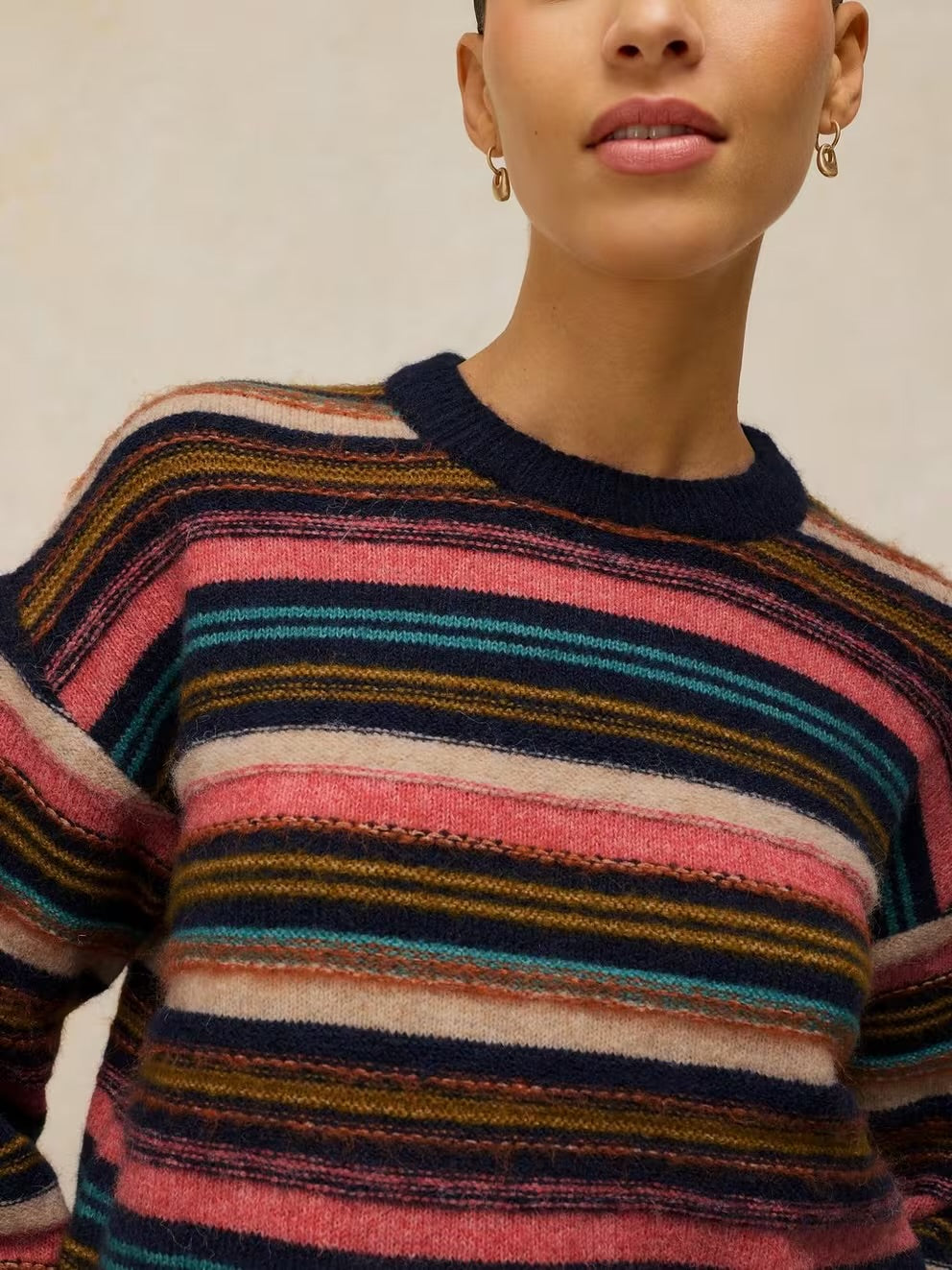 White Stuff Florence Stripe Jumper