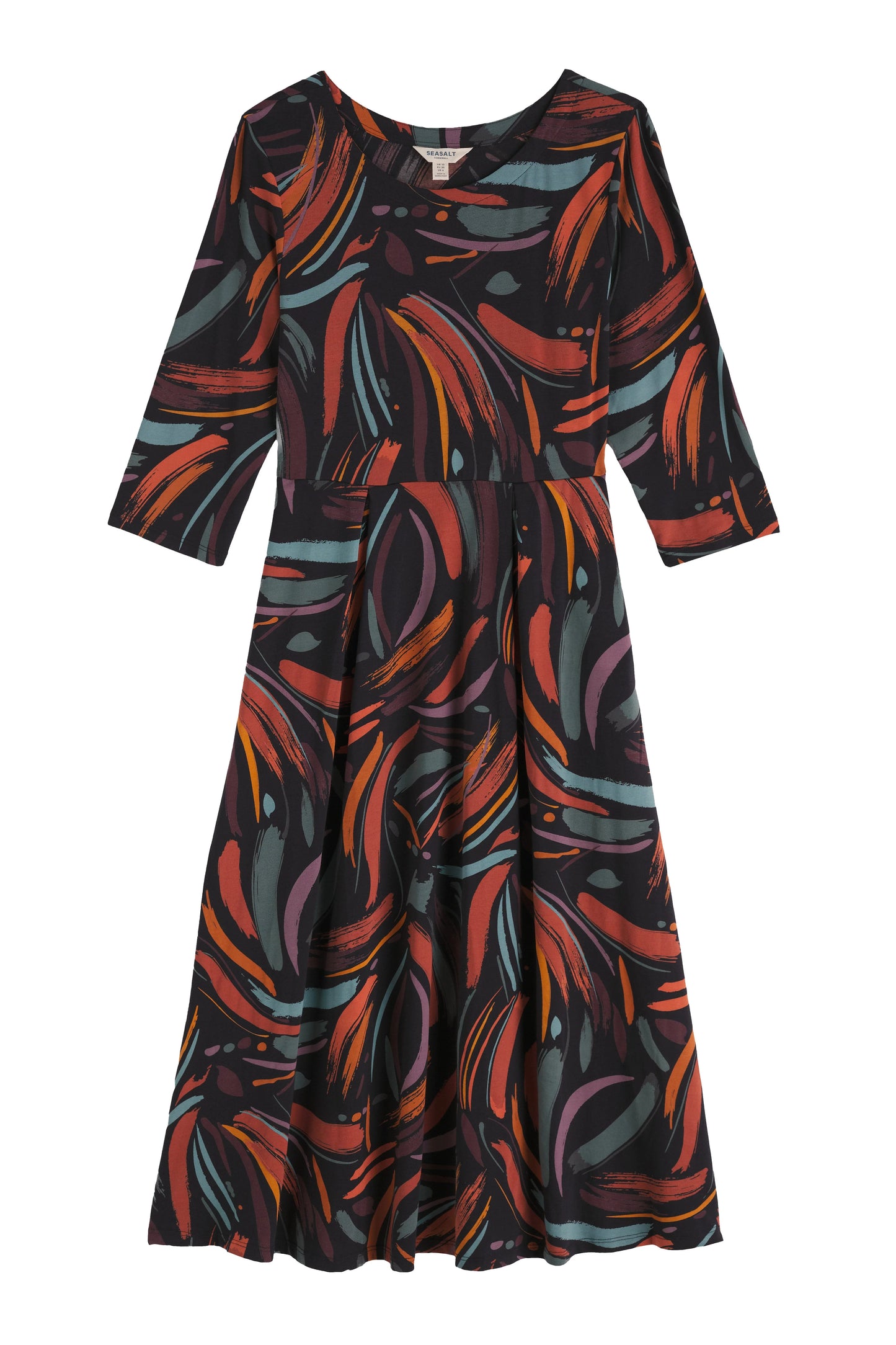 Seasalt Veronica Dress Dune Marks Onyx