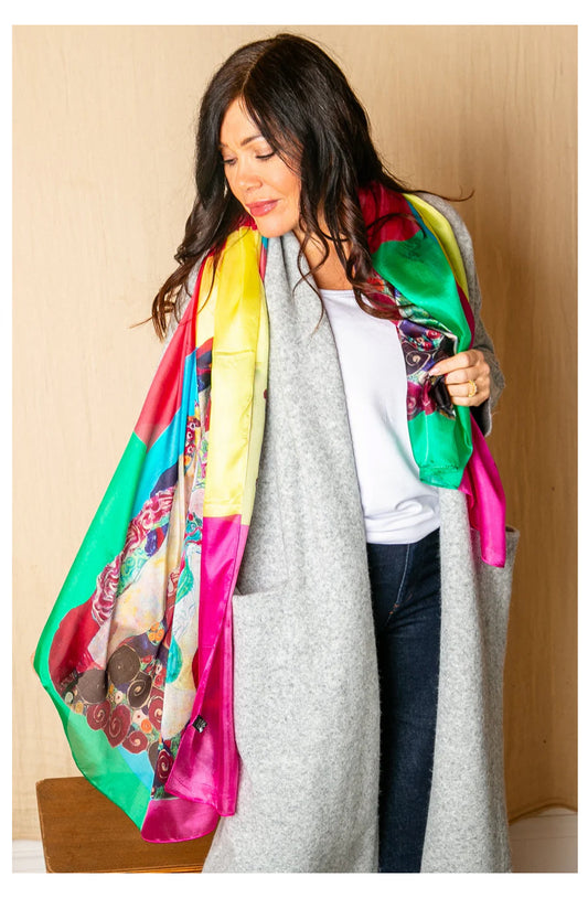 Silk Scarf Naked Ladies