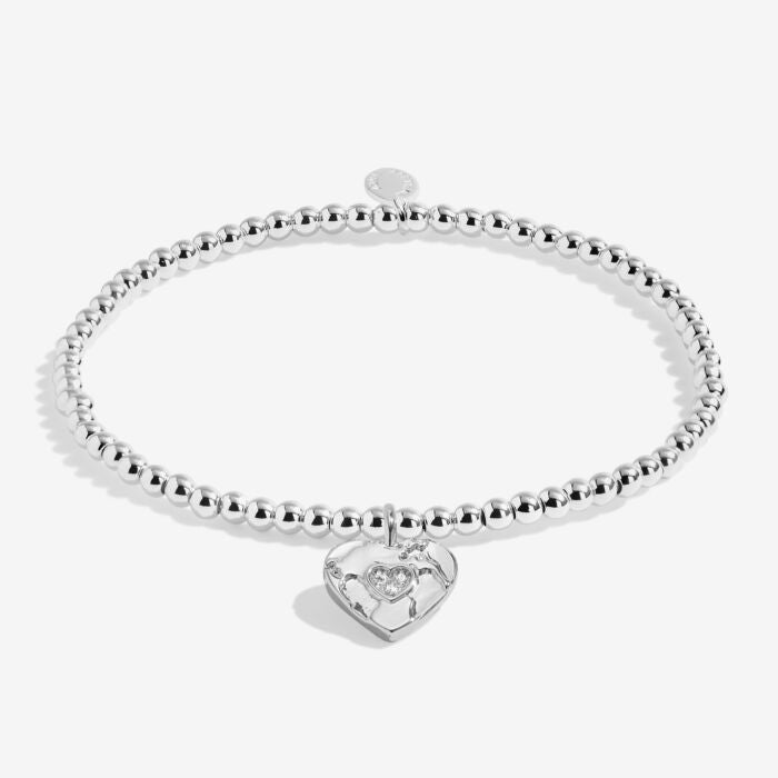 Joma Jewellery A little ‘Your Friendship Means The World To Me’ Silver Plated Bracelet