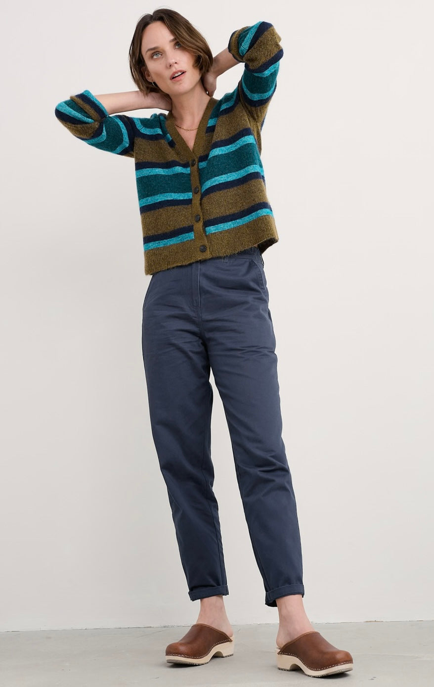 Seasalt Etching Cardigan