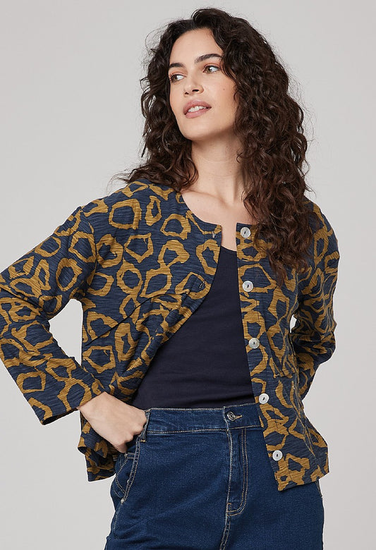 Adini Solace Print Kari Jacket Top