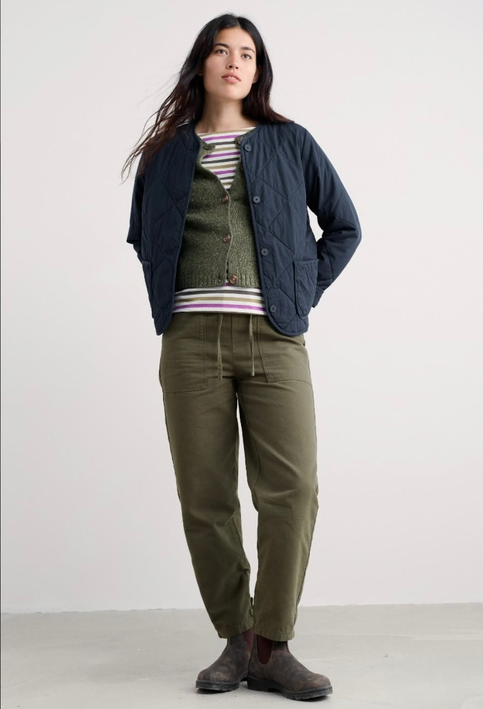 Seasalt Dawson Pick Cardigan - Alpine