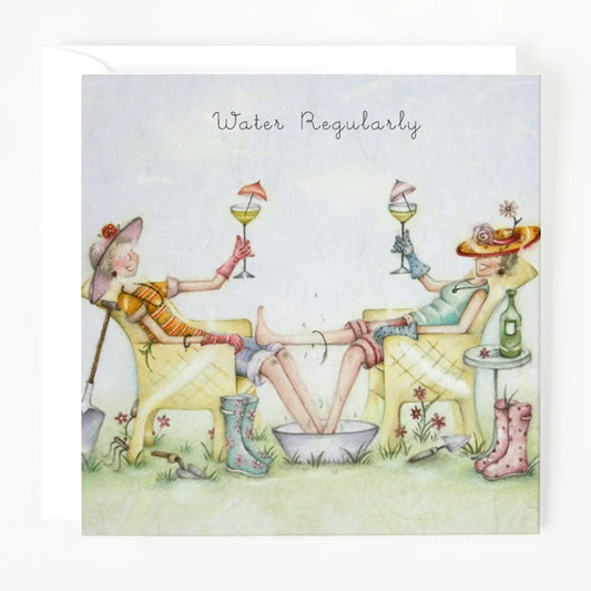 Berni Parker Water Regularly Card