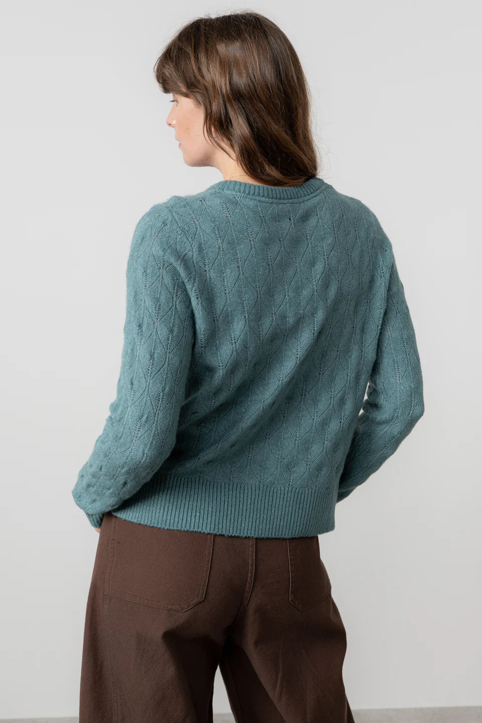 Lily & Me Haresfield Pointelle Knit Jumper