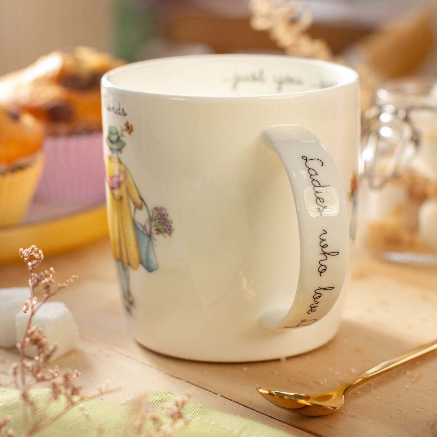 Berni Parker  Fine China Mug Best Friends