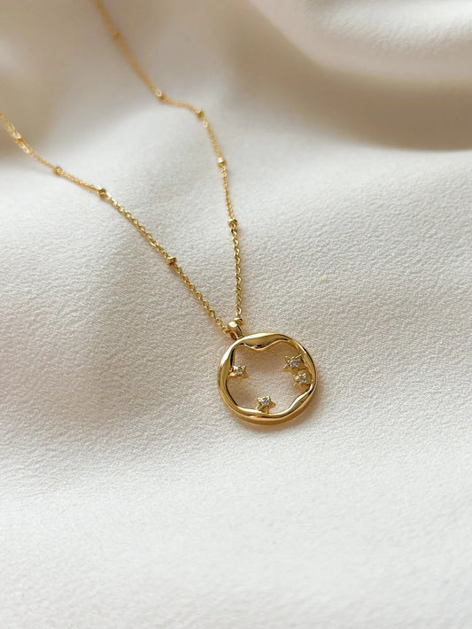 Ellis Grey Celestial CZ Star Pendant Necklace