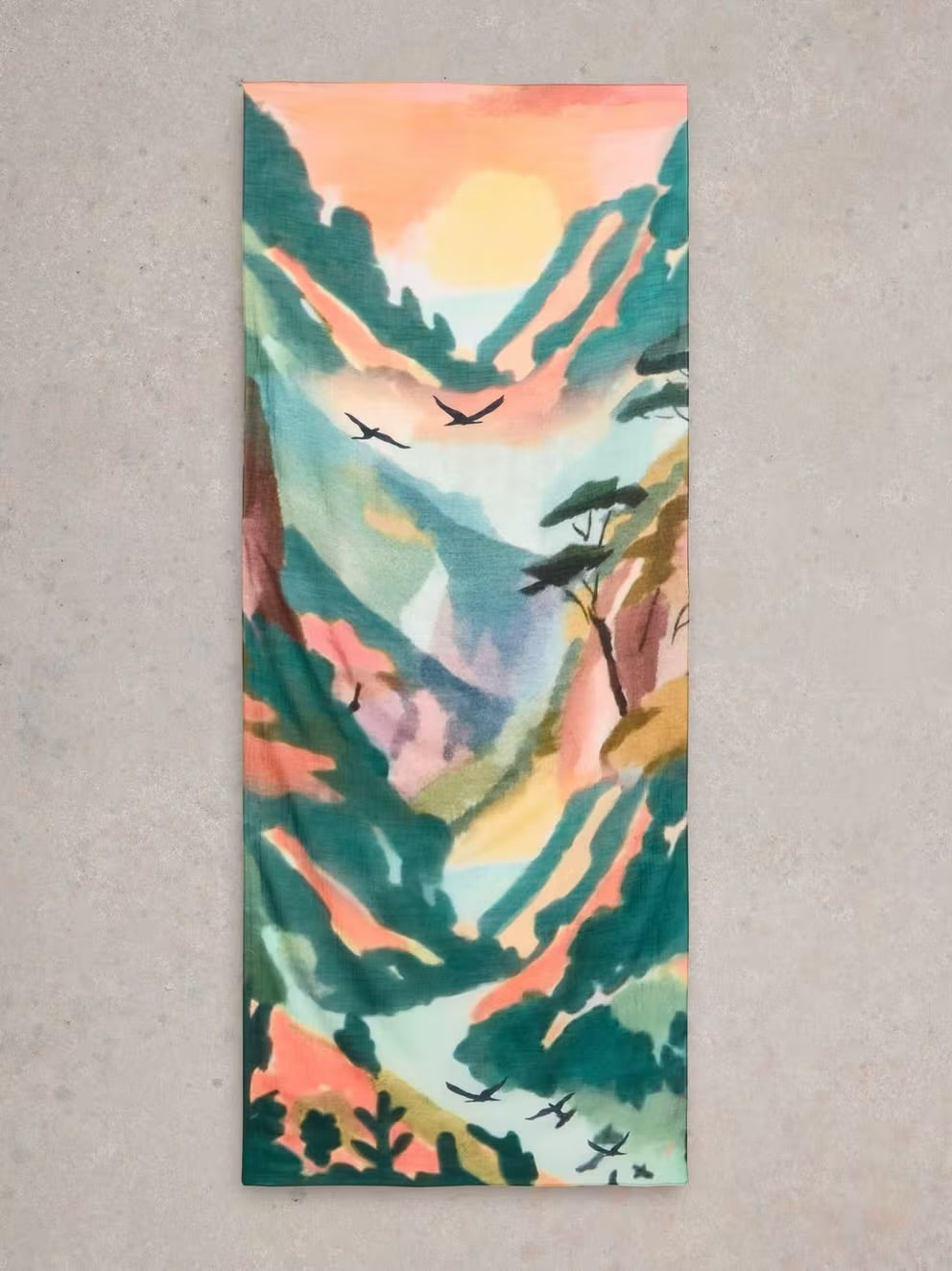 White Stuff Canyon Sunrise Scarf