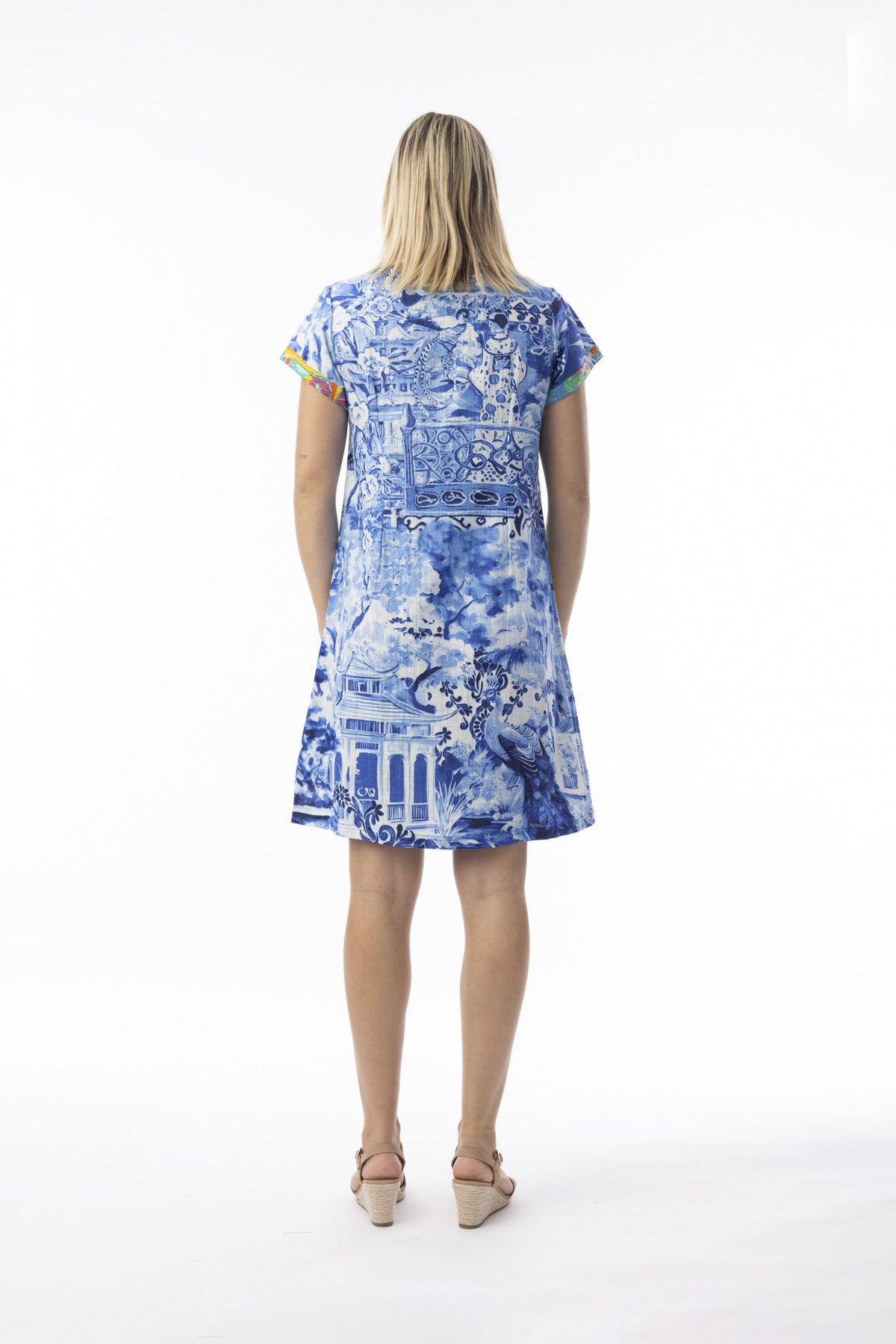 Orientique Okayama Patch Shift Dress