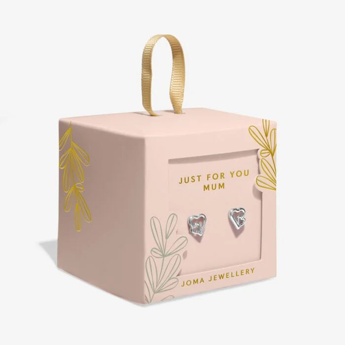 Joma Jewellery Mother’s Day Earring Box “Just For You Mum” Stud Earrings