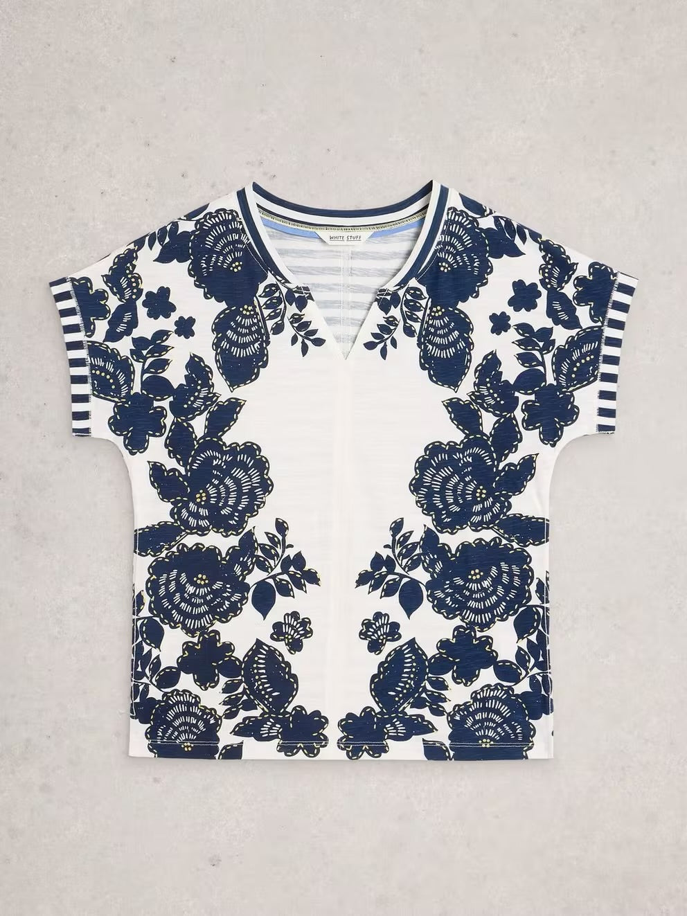 White Stuff Nelly Notch Neck Tee