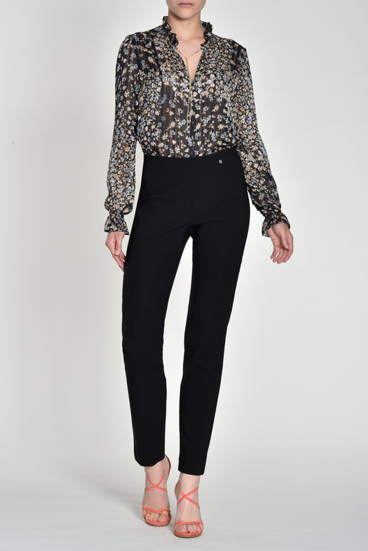 Robell Jeans 51639 Regular Length (Black Colour 90)