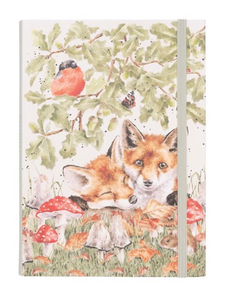 Wrendale “Under The Oak Tree” Fox Flexi Notebook