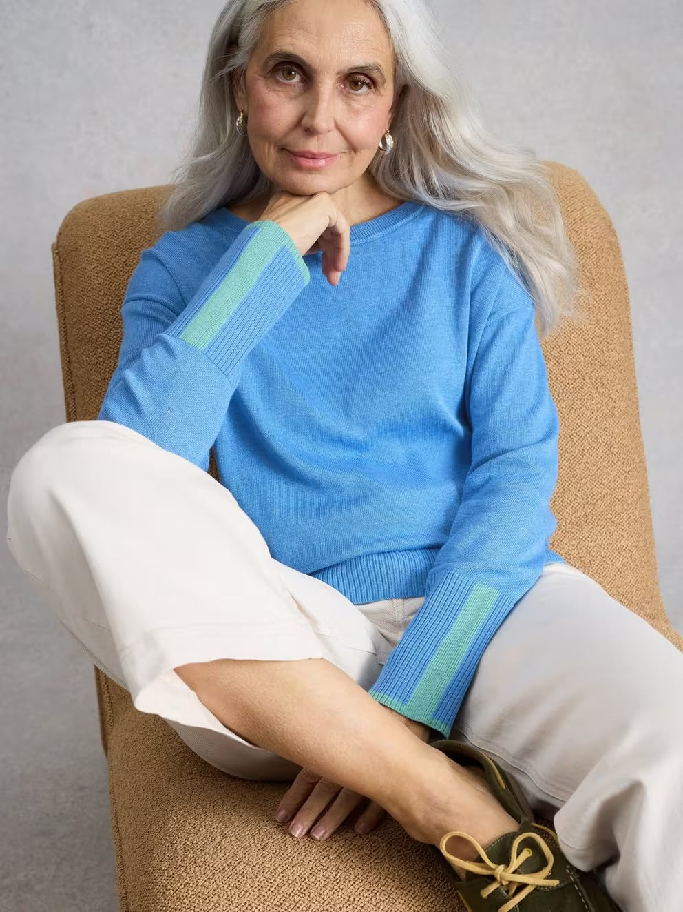 White Stuff Olive Jumper