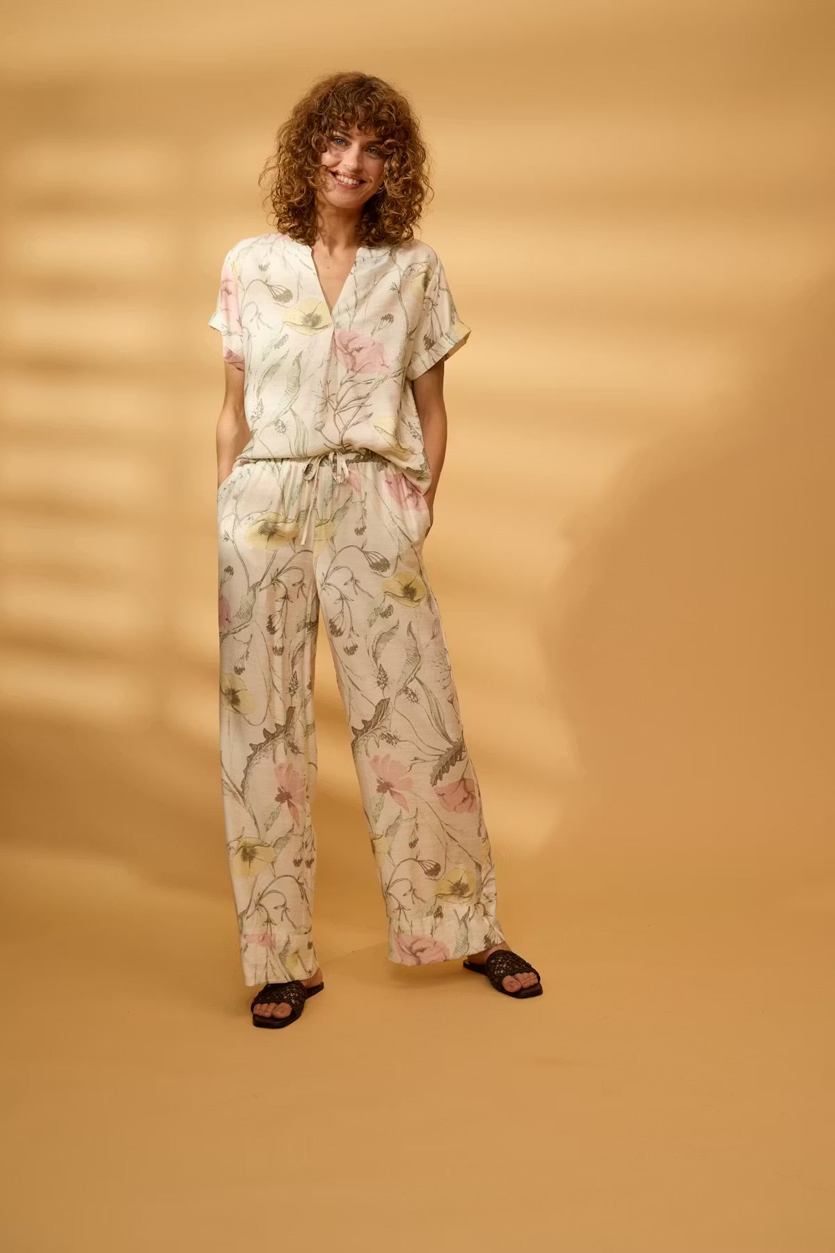 Fransa Frariana Wide Leg Trousers