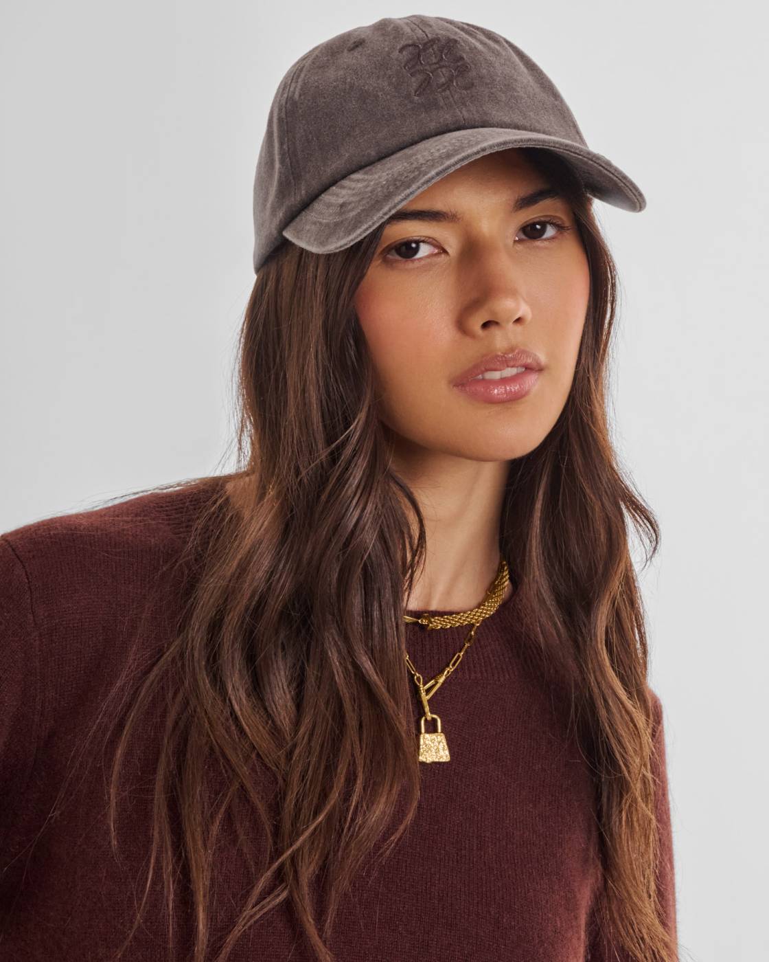 Katie Loxton Embroidered Cotton Cap