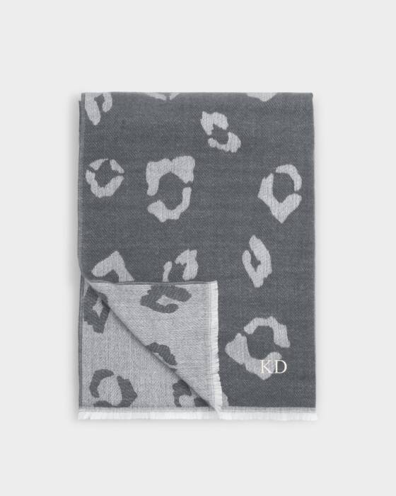 Katie Loxton Printed Blanket Scarf Leopard Print