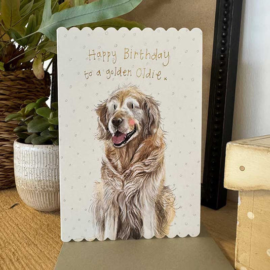 Alex Clark Golden Oldie Birthday Card