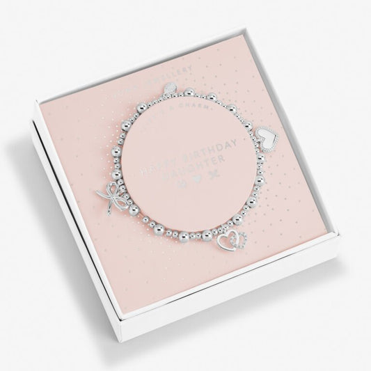 Joma Jewellery Life’s A Charm Happy Birthday Daughter Bracelet