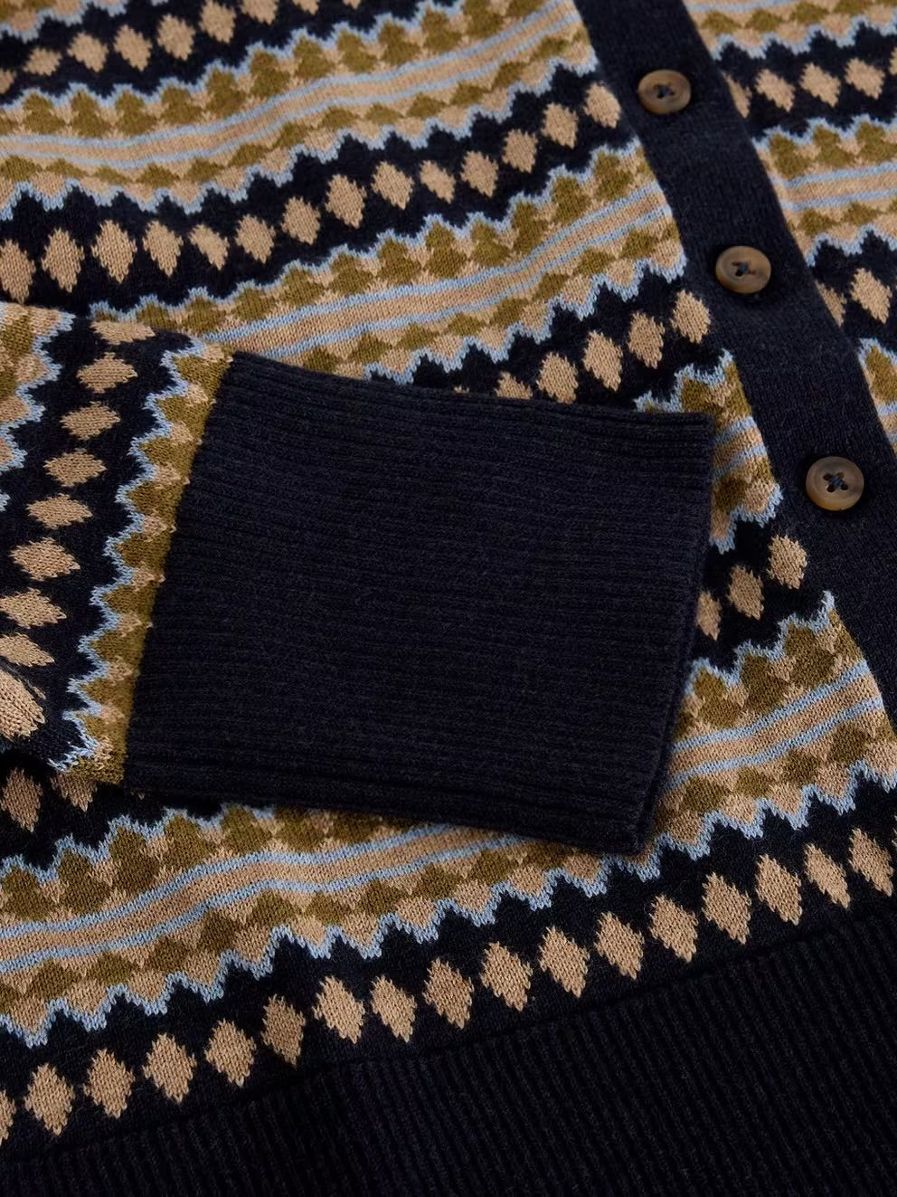 White Stuff Lois Fairisle Cardigan