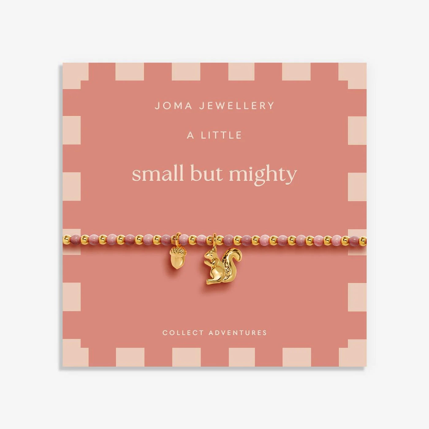 Joma Jewellery Autumn's Calling A Little 'Small But Mighty' Bracelet In Gold Plating