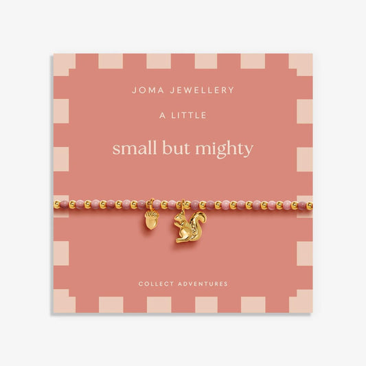 Joma Jewellery Autumn's Calling A Little 'Small But Mighty' Bracelet In Gold Plating