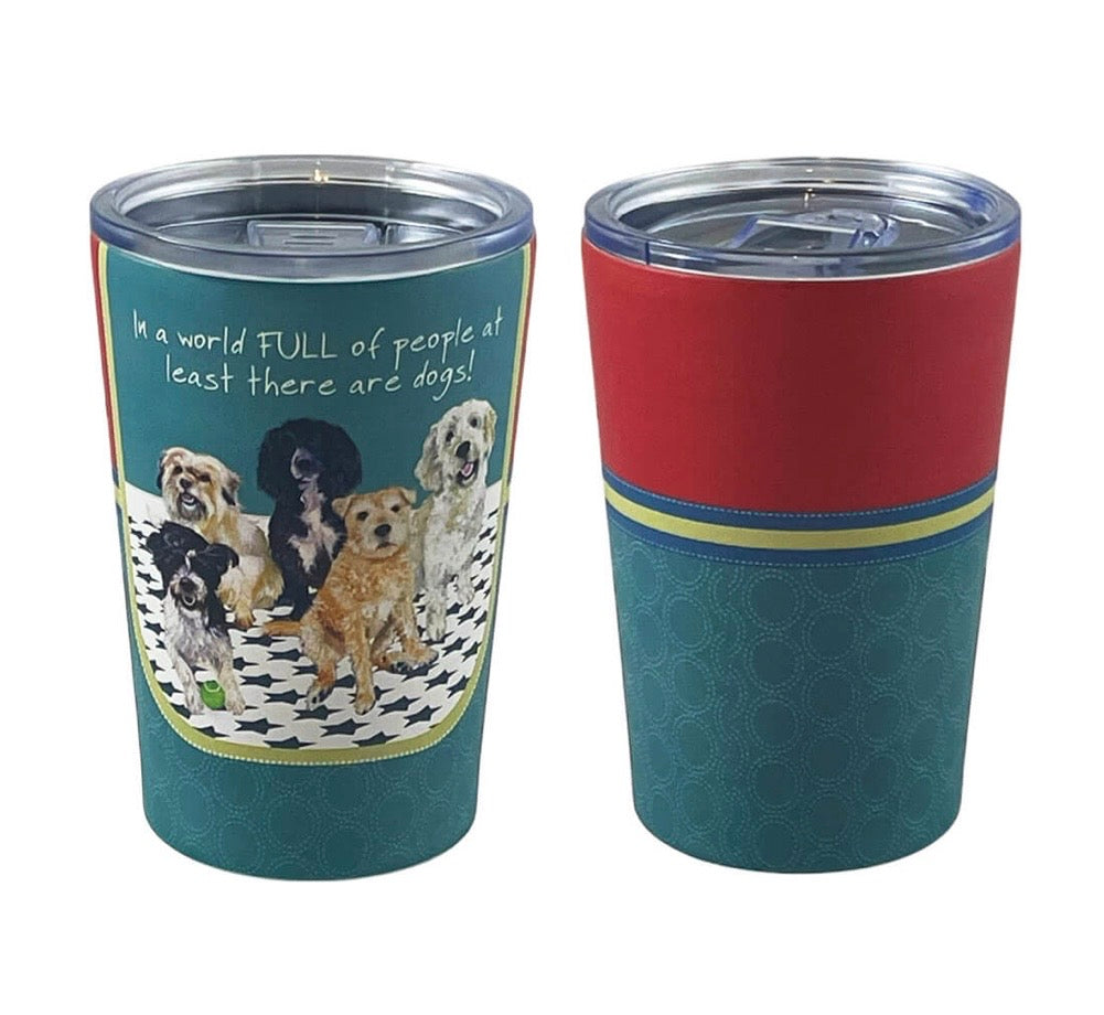 Little Dog Laughed Funny Dogs Travel Cup