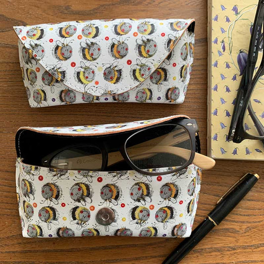 Alex Clark Bees Spectacle Case