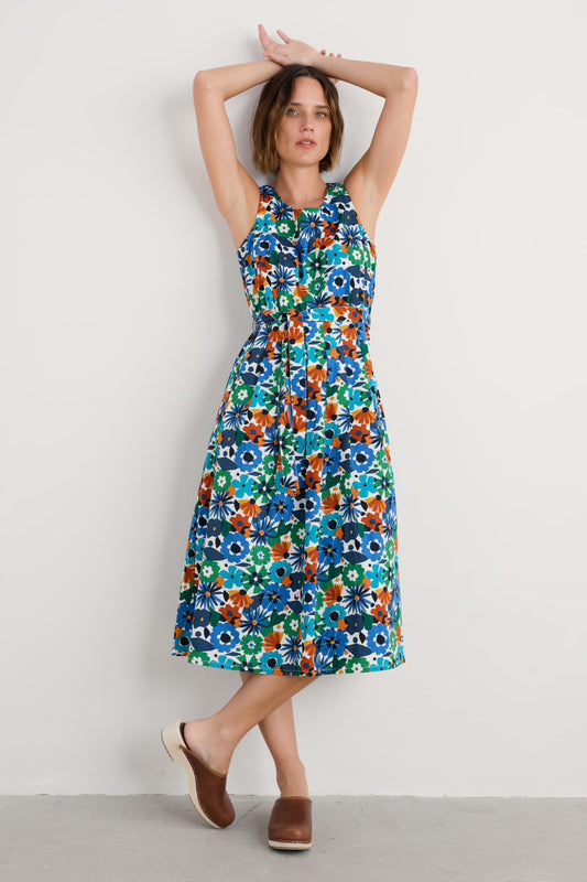 Seasalt Belle Fit-and-flare Midi Dress