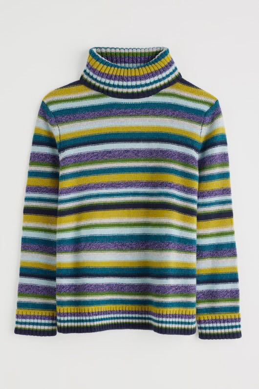 Braque Lambswool Blend Roll Neck Jumper