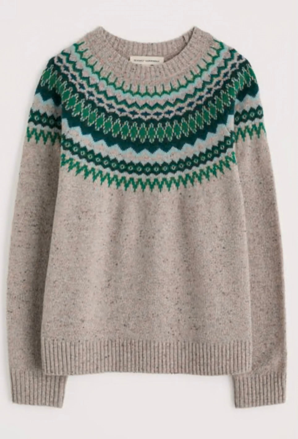 Seasalt Gurnard’s Head Fairisle Jumper in Lambswool