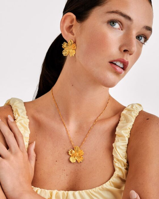 Katie Loxton Floramour Waterproof Gold Necklace