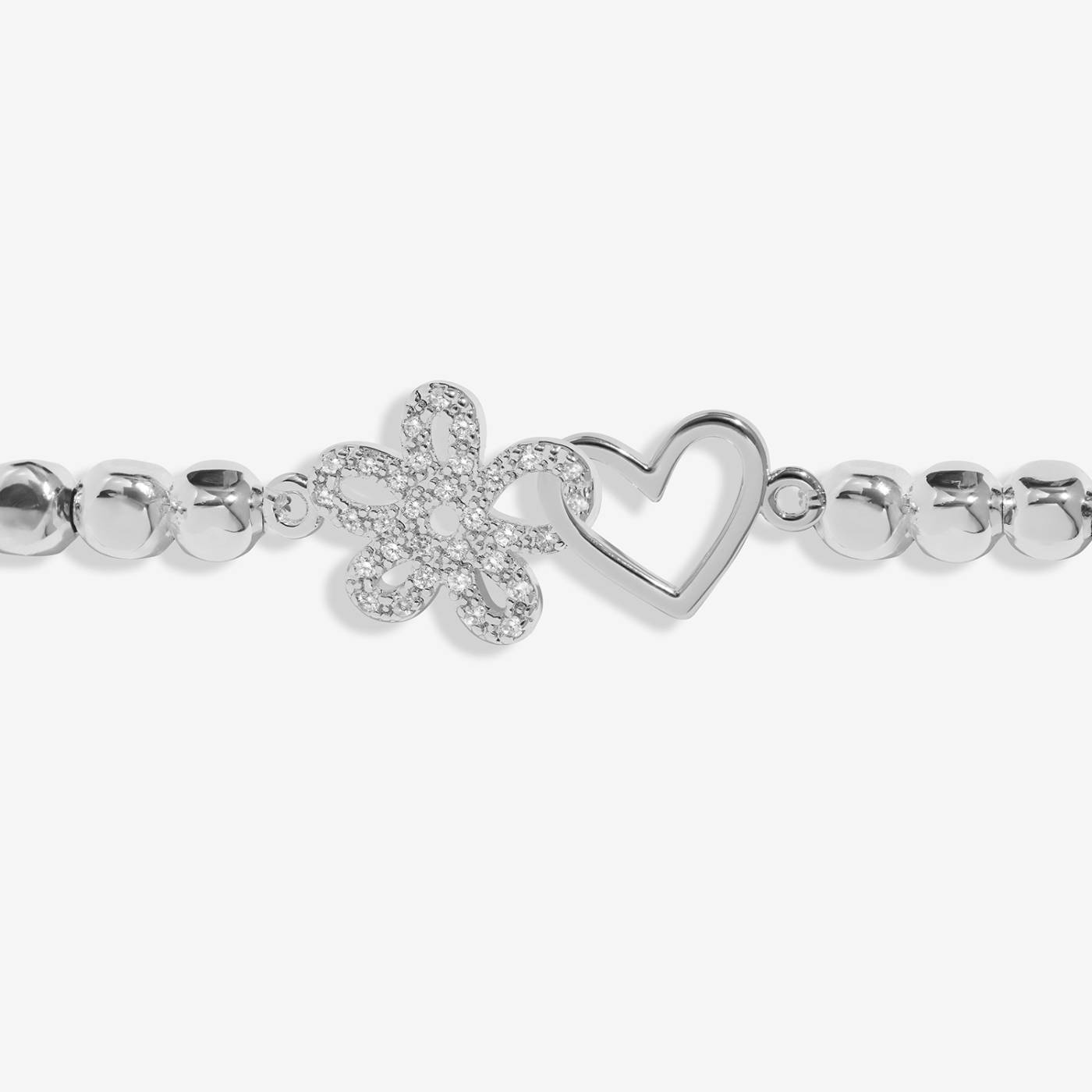 Joma Jewellery Forever Yours 'Sending Love And Sympathy' Bracelet In Silver Plating