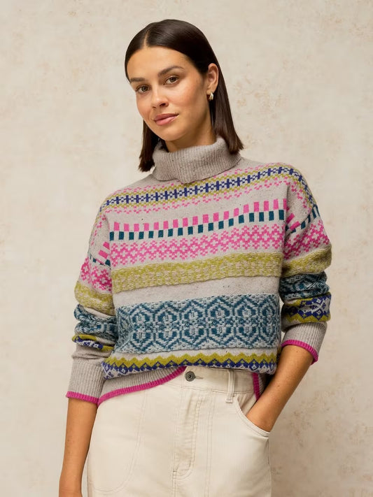 White Stuff Felicity Fairisle Jumper