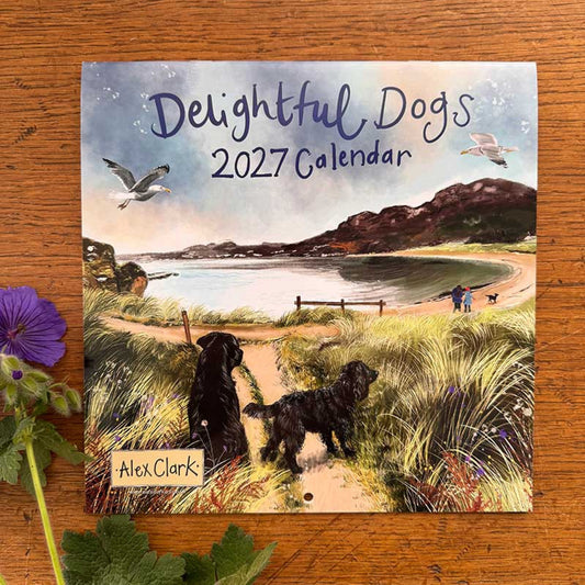 Alex Clark Delighful Dogs 2027 Calendar