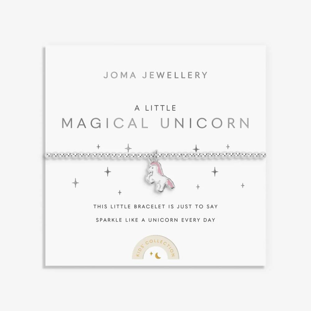 Joma Jewellery Kids' A Little 'Magical Unicorn' Bracelet