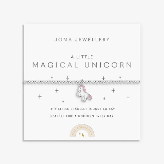 Joma Jewellery Kids' A Little 'Magical Unicorn' Bracelet