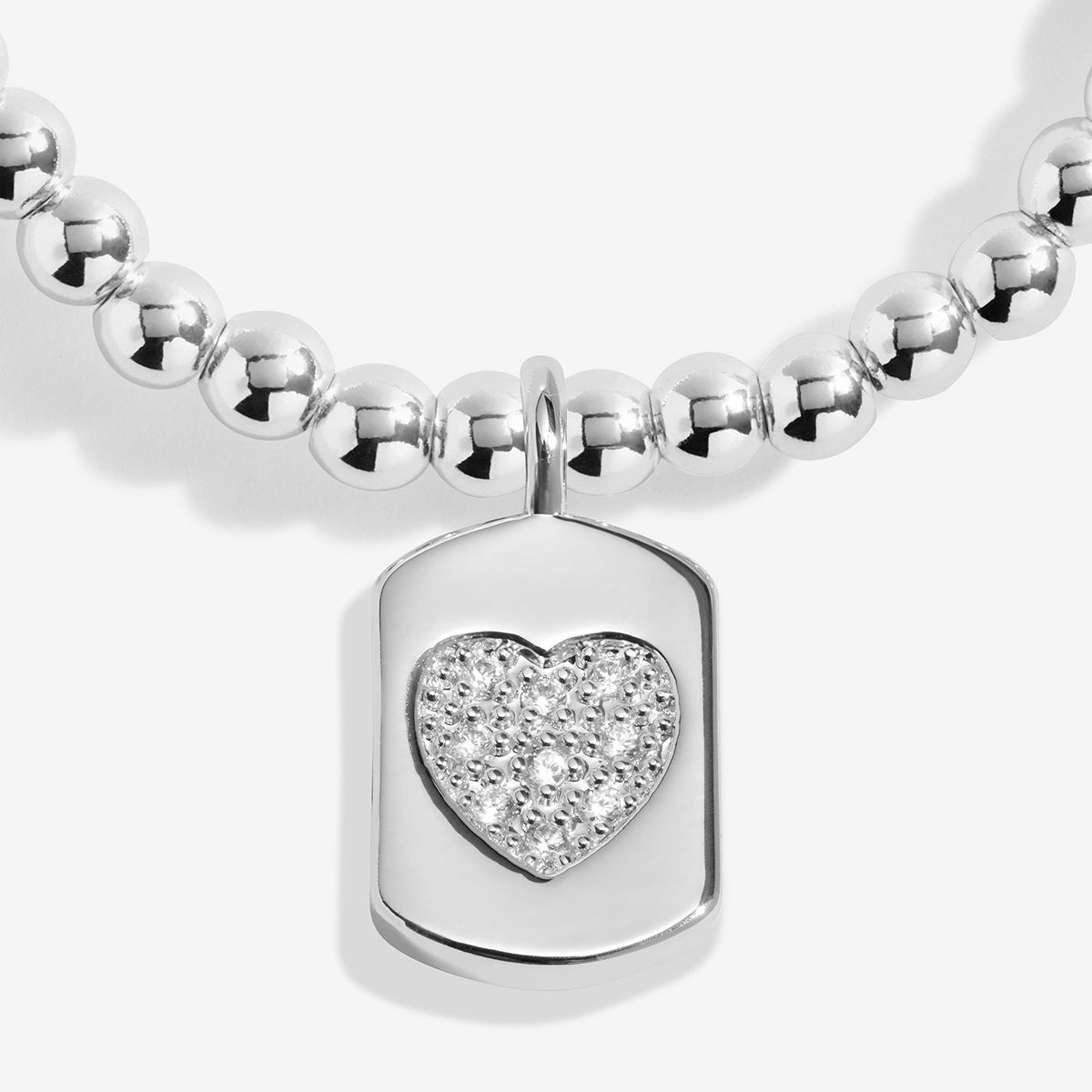Joma Christmas A Little 'Merry Christmas Lovely Daughter' Bracelet In Silver Plating