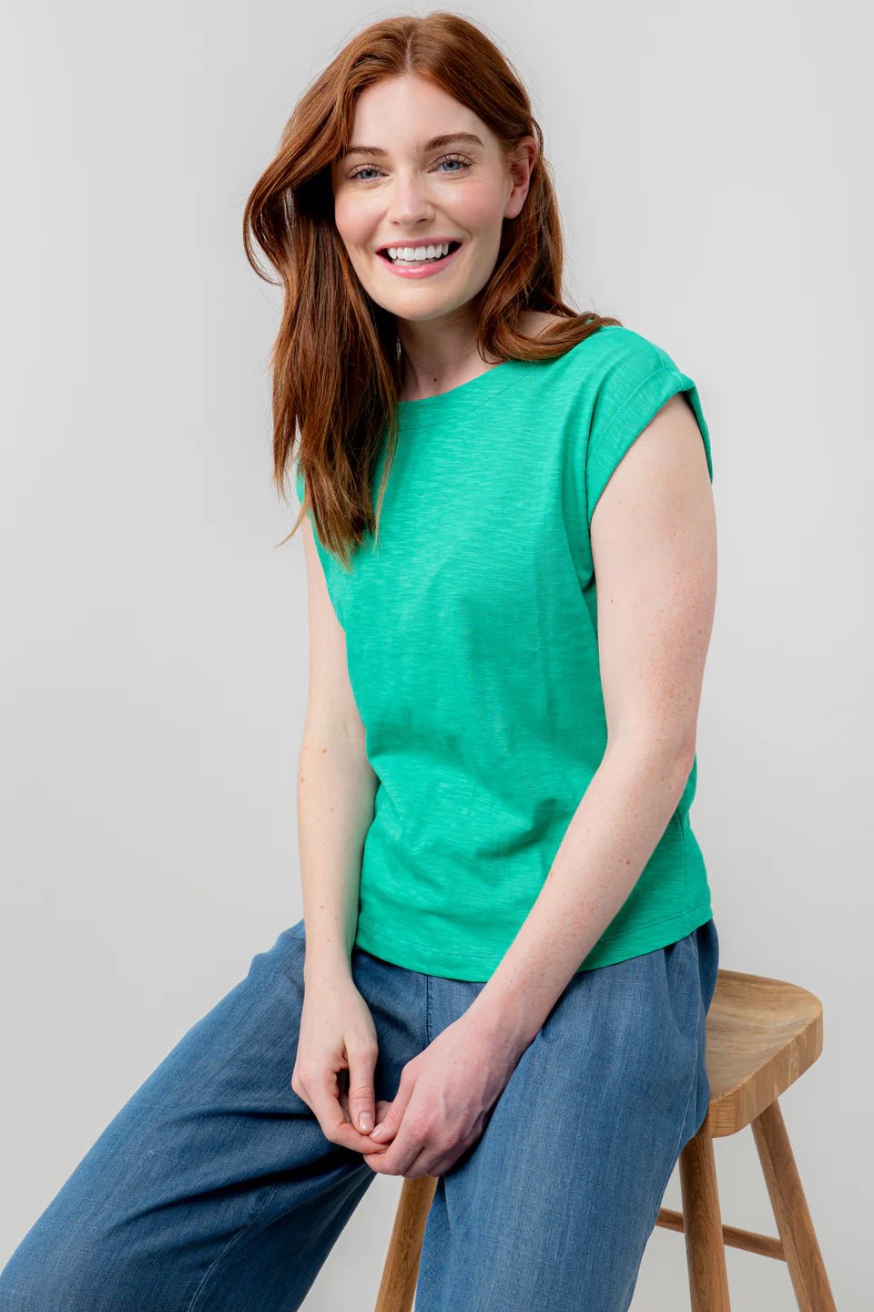 Lily & Me Sway Green Organic T-Shirt