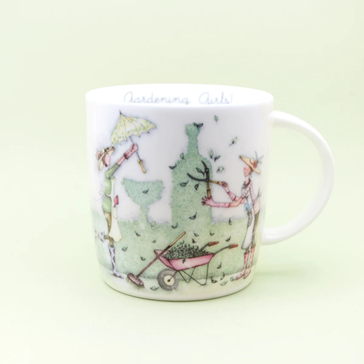 Berni Parker  Fine China Mug Gardening Girls