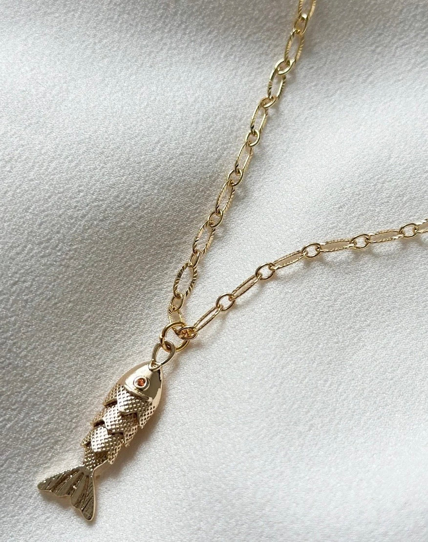 Ellis Grey Daria Fish Pendant Necklace