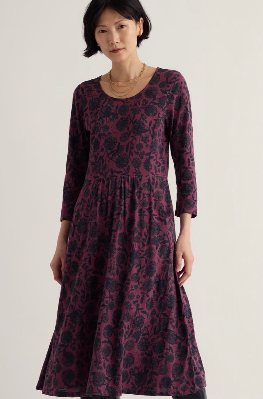 Seasalt Enor 3/4 Sleeve Dress