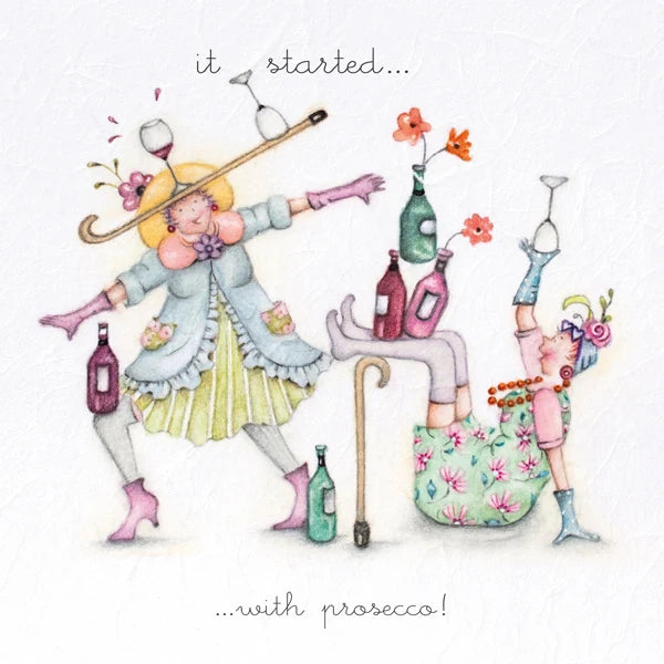 Berni Parker It started Card