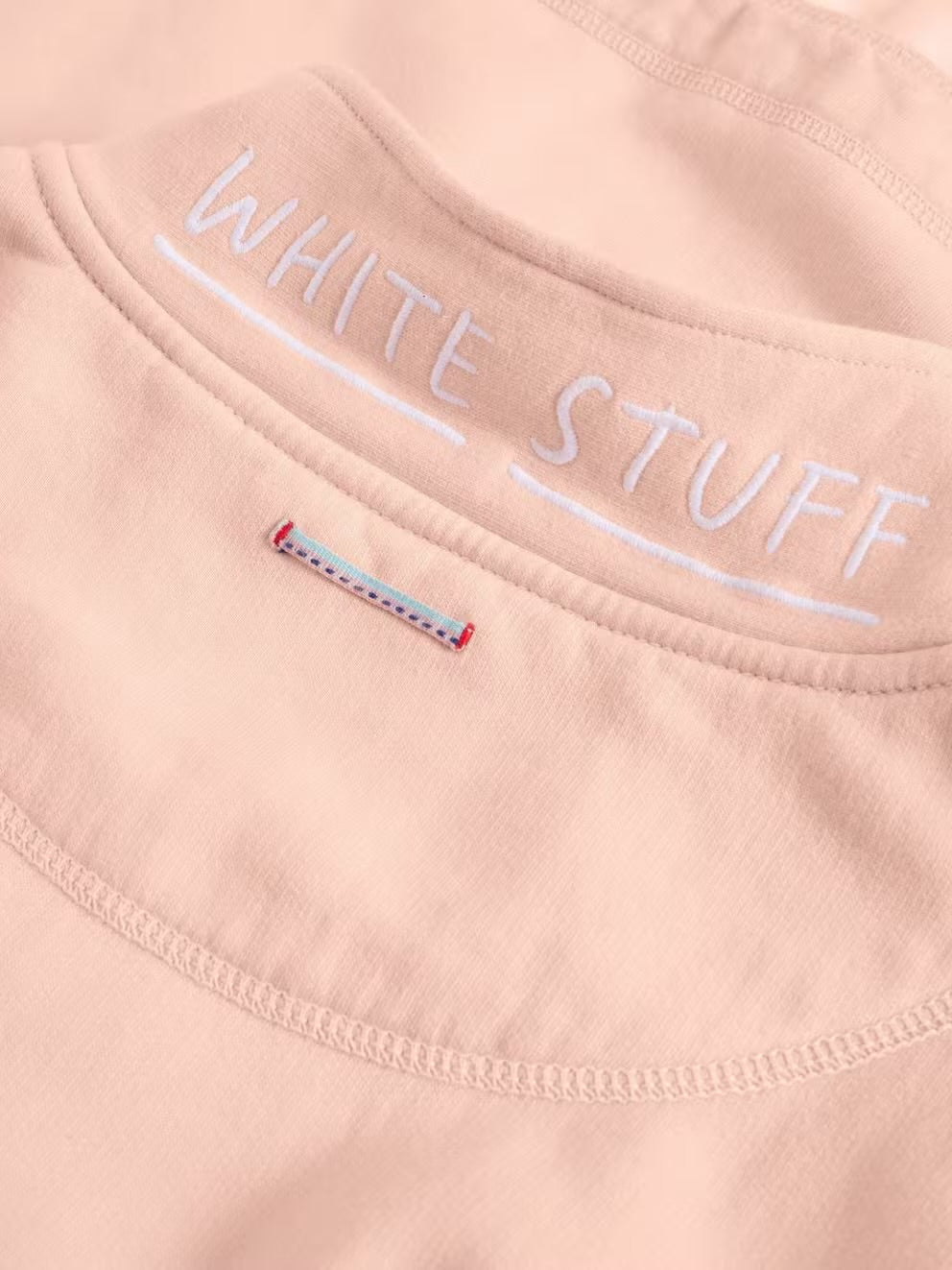 White Stuff Rewind ‘85 Half Zip Sweat Plain