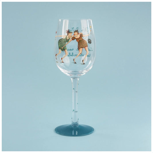 Berni Parker  Wine Glass  It's Wine O' Clock